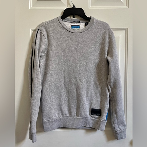 Scotch & Soda Amsterdams Blauw 1815 Meters High Rare Embroidered Bull Sweatshirt - Picture 2 of 7